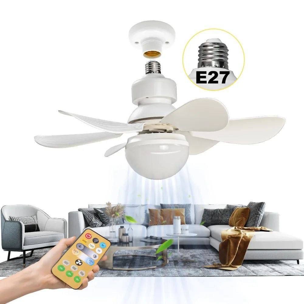 FOCO LED VENTILADOR 6 ASPAS FLOR