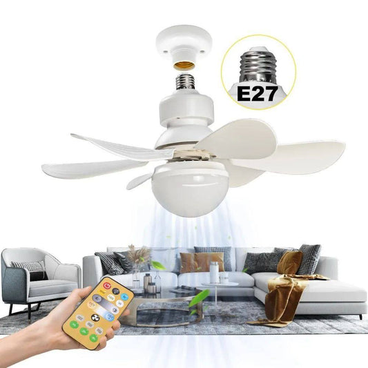 FOCO LED VENTILADOR 6 ASPAS FLOR