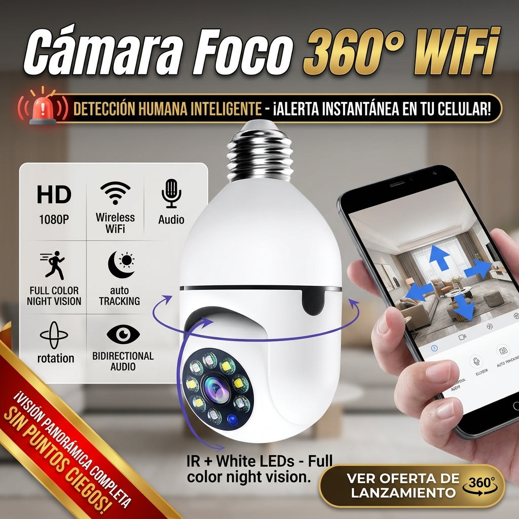 CAMARA FOCO Wifi 360