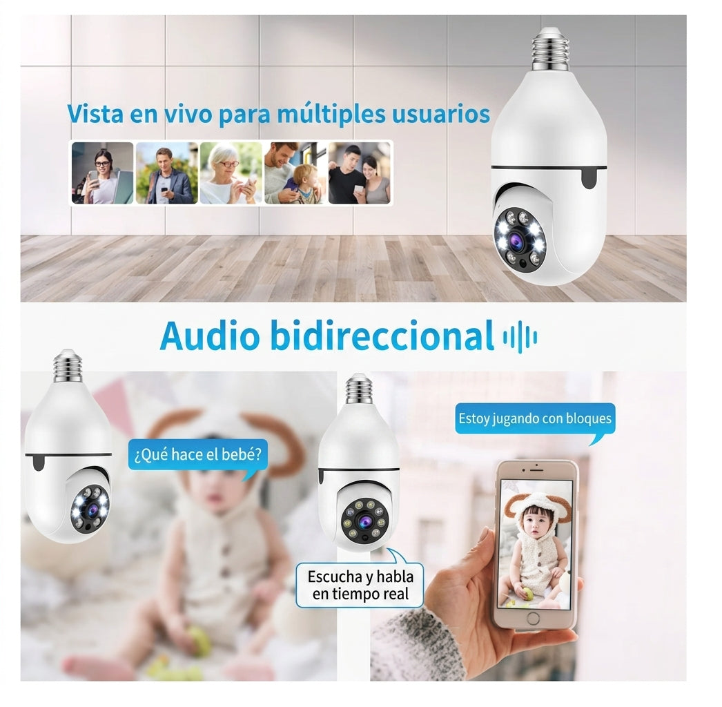 CAMARA FOCO Wifi 360