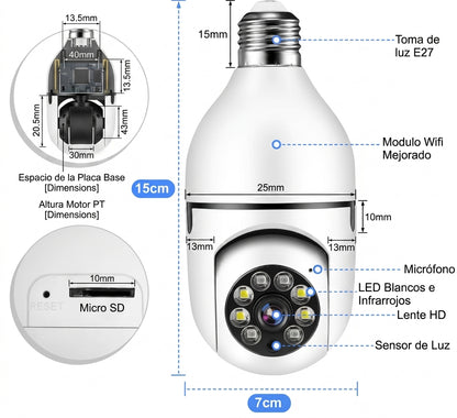 CAMARA FOCO Wifi 360