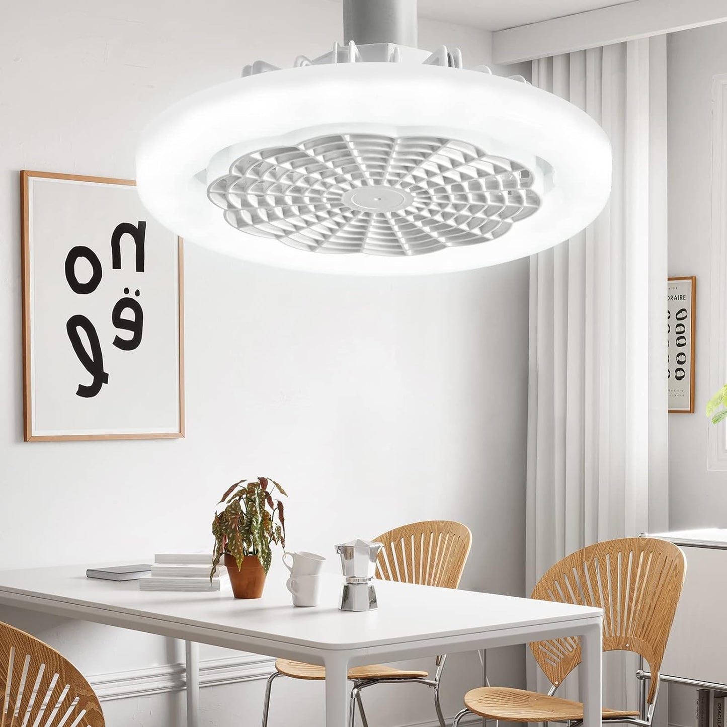 FOCO LED VENTILADOR 3 EN 1